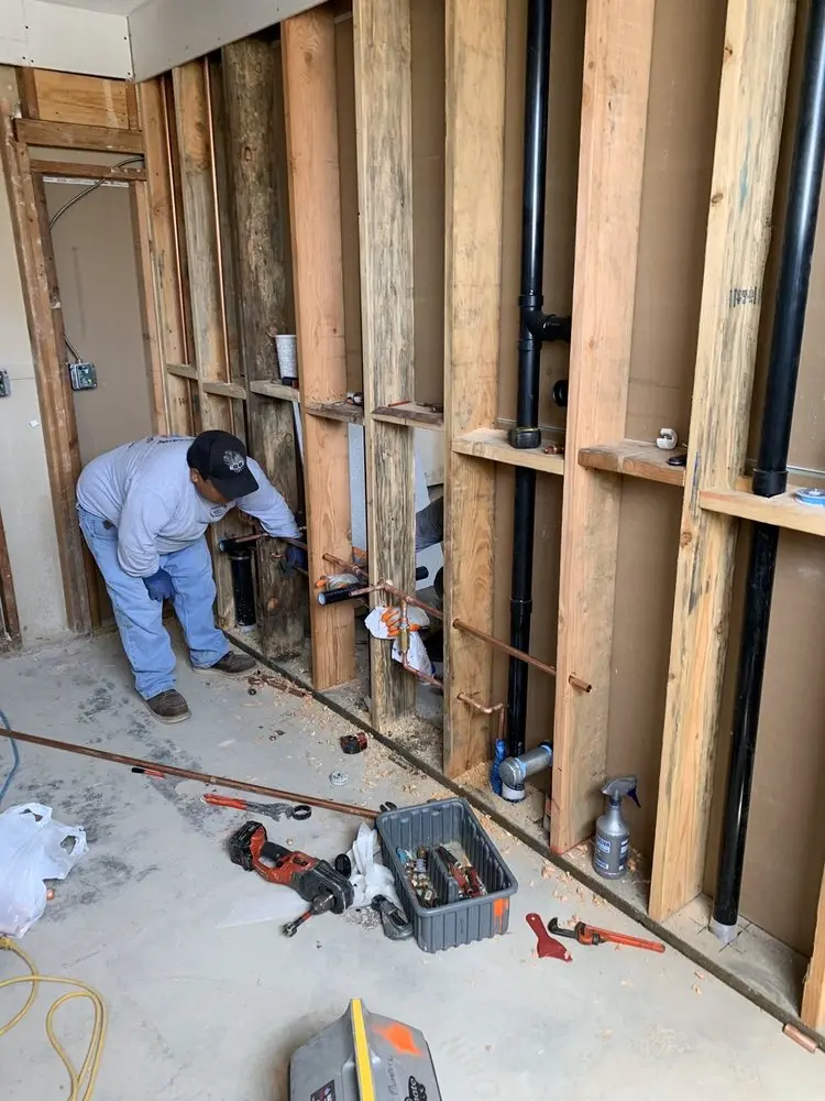 Commercial rough-in plumbing for Gas Line Repair in Gresham Butte